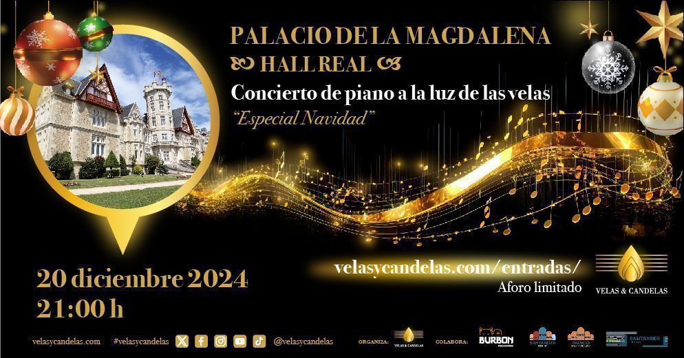 CONCIERTO ESPECIAL DE NAVIDAD PALACIO DE LA MAGDALENA