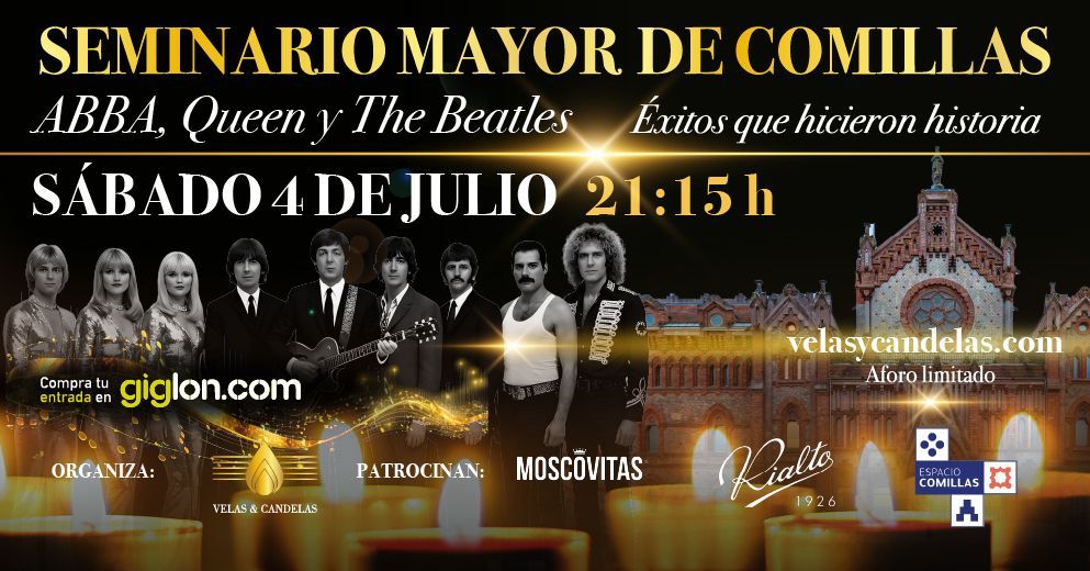 CONCIERTO ESPECIAL ÉXITOS ABBA, QUEEN, THE BEATLES