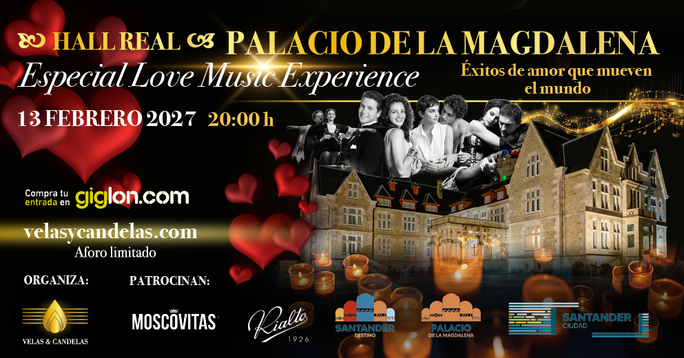 ESPECIAL LOVE EXPERIENCE ÉXITOS – san valentin